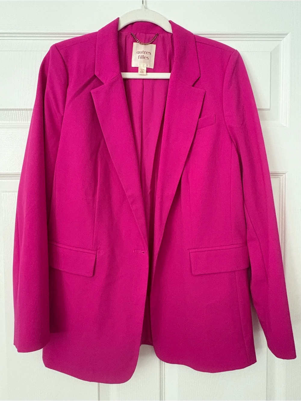 Autres Filles Women's Hot Pink Tailored Blazer
